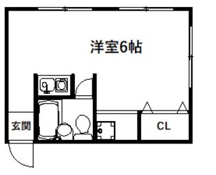 六甲駅 徒歩14分 2階の物件間取画像